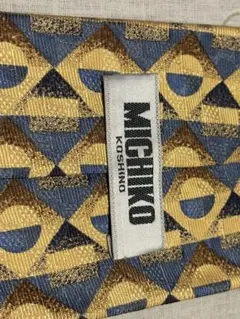MICHIKO KOSHINO 幾何学模様 ネクタイ　3点セットのサムネイル