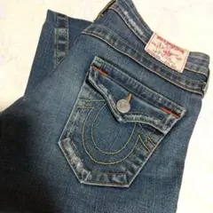 TRUE RELIGION】ブーツカットデニム/フレア/USA/濃紺/26 - メルカリ