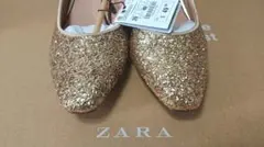 ZARA パーティーパンプス 新品
