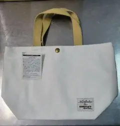 ノリタケ&コメダ珈琲店　トートバッグ　白　帆布