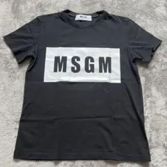 MSGM ブラック ロゴ Tシャツ 半袖のサムネイル