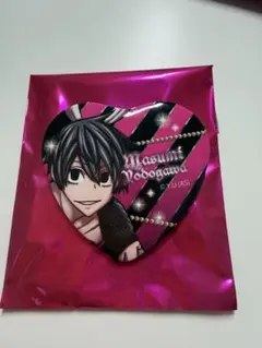 桃源暗鬼 淀川真澄 マンガ展 コラボカフェ ハート缶バッジ バニー　屏風ヶ浦