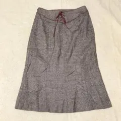 YUA-305 SONIA RYKIEL ソニア リキエル ロングスカート 36のサムネイル