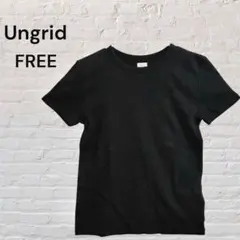 y 様♡Ungrid 半袖 Tシャツ ブラック FREE バックデザインのサムネイル