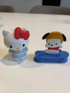 ハッピーセット　ハローキティ ポチャッコ 2体セット