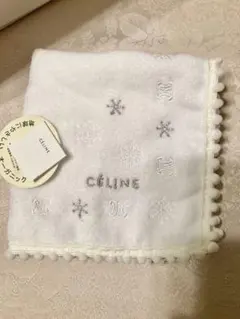 CELINE ハンカチ ホワイト 希少　オーガニックコットン