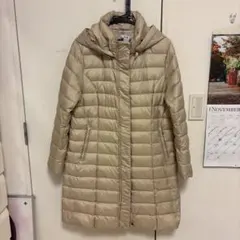【状態良好】アンタイトル大きいサイズ42ダウンコート