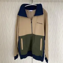 Columbia ハーフジップスウェット