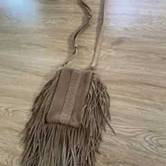 新品★タグ付【ZARA】フリンジショルダーバッグ