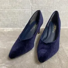 【美品】Original Comfort LIPSTAR ベロアパンプス 上品