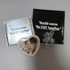 straykids exhibition 展示会　バンチャン　缶バッジ　アクリル