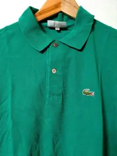 Lacoste 緑 コットン ポロシャツ