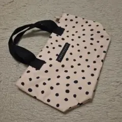 水玉模様トートバッグ