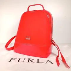 ✨極美品✨フルラ キャンディバックパック ミニリュック 光沢ラバー