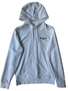 TOMMY JEANS ホワイト フード付きパーカー