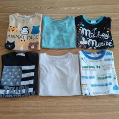 子供服 80 まとめ売り　半袖 Tシャツ 6点　夏物