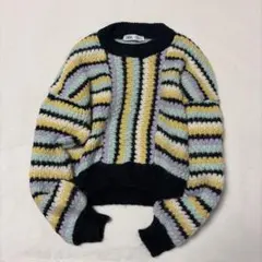 ZARA ニット　トップス　ボーダー