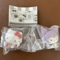 ハローキティ&クロミ　フロッキーズ2点セット