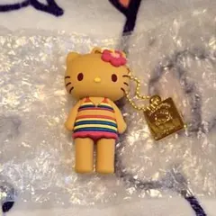 ハローキティ展 シークレットマスコットチャームB 水着 日焼け