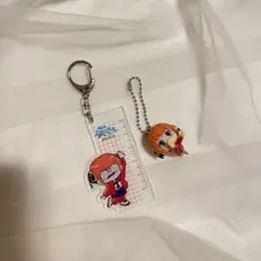 銀魂 つまんでつなげてマスコット カニカン 神楽 3年Z組銀八先生