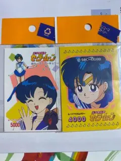 31年前！世界2枚 PSA9 水野亜美 セーラームーンR セーラーマーキュリー 美少女戦士セーラームーンR セーラーマーキュリー 水野亜美