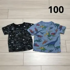gap 西松屋　半袖　Tシャツ　100 105 恐竜　宇宙　男の子のサムネイル
