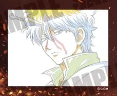 銀魂吉原大炎上/坂田銀時/アニメ原画ステッカー壱/入場者特典第２弾/カード/映画