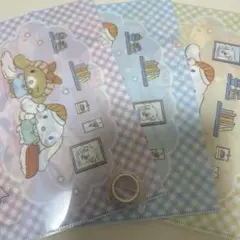 くら寿司　シナモロール　クリアファイル　マスキングテープ