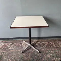 昭和レトロ ミッドセンチュリー コーヒーテーブル センターテーブル カフェ 昭和レトロ カフェテーブル 1本脚 ミッドセンチュリー 幅90cm - メルカリ