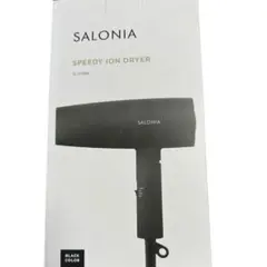 SALONIA スピーディーイオンドライヤー SL-013BK ブラック