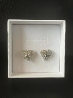 Vivienne Westwood ハートピアス シルバー