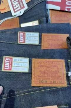 LEVI'S LVC 501 1944大戦モデル　W38 L34
