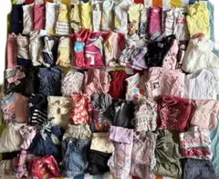 子供服　まとめ売り場　100 夏　69着のサムネイル