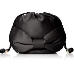 【新品未使用、値札付】Maison de FLEUR୨୧BIGリボン巾着型ポーチ