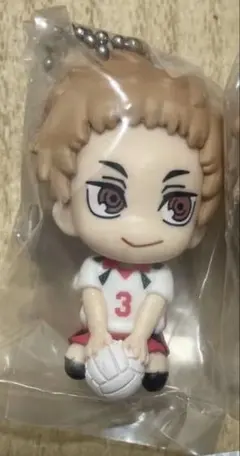 ハイキュー!! でふぉフィグ！音駒高校キーホルダー 夜久衛輔