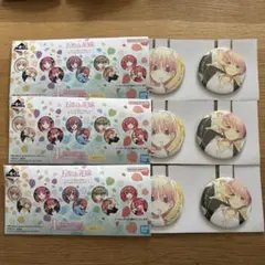 五等分の花嫁 缶バッジ 一番くじ　J賞　一花