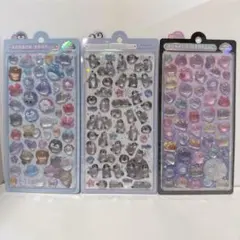 【正規品】水族館限定ボンボンドロップシール3点セット