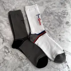 靴下　ソックス　デザインソックス　おしゃれ　2足セット　まとめ売り