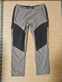 montbell アウトドアパンツ L—S グレー・ブラック