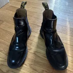ドクターマーチン⭐︎サイドゴアブーツ⭐︎メンズ27cm⭐︎ブラック⭐︎旧マーチンソール