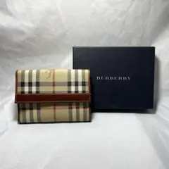 【未使用】BURBERRY LONDON二つ折り財布 小銭入れのサムネイル