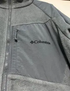 Columbia コロンビア 刺繍ロゴ フリース Mサイズ メンズ