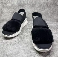 極美品！UGG アグ シルバーレイク サンダル 厚底 スポーツサンダル 黒 2026年最新】ugg silverlake blackの人気アイテム - メルカリ