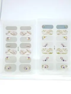 620 ジェルネイル風シール　2枚セット