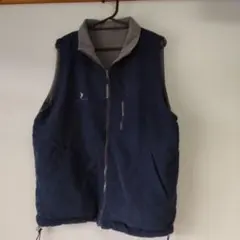 POLO SPIRIT ネイビー ダウンベスト リバイシブル