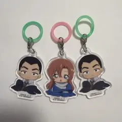 名探偵コナン　ふらっとめじるしアクセサリー　萩原千速　横溝重悟　3点セット