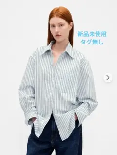 GAP オーガニックコットンポプリンビッグシャツのサムネイル