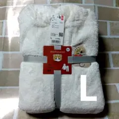 UNIQLO　mofusand ファーリーフリースセット　オフホワイト　Ｌサイズ