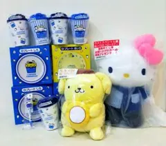 しまむら限定 ハローキティ HELLO KITTY 車用アクセサリー4種セット
