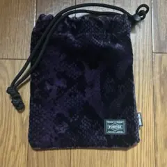 ワコマリア ポーター　巾着　パープルのサムネイル
